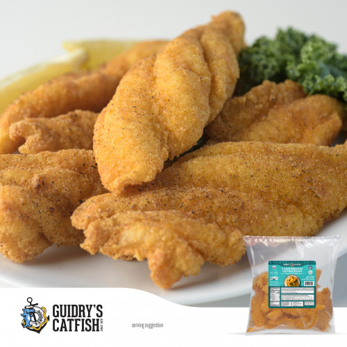 Strips : Guidrys Breaded Catfish Strips 2lb 616136118511